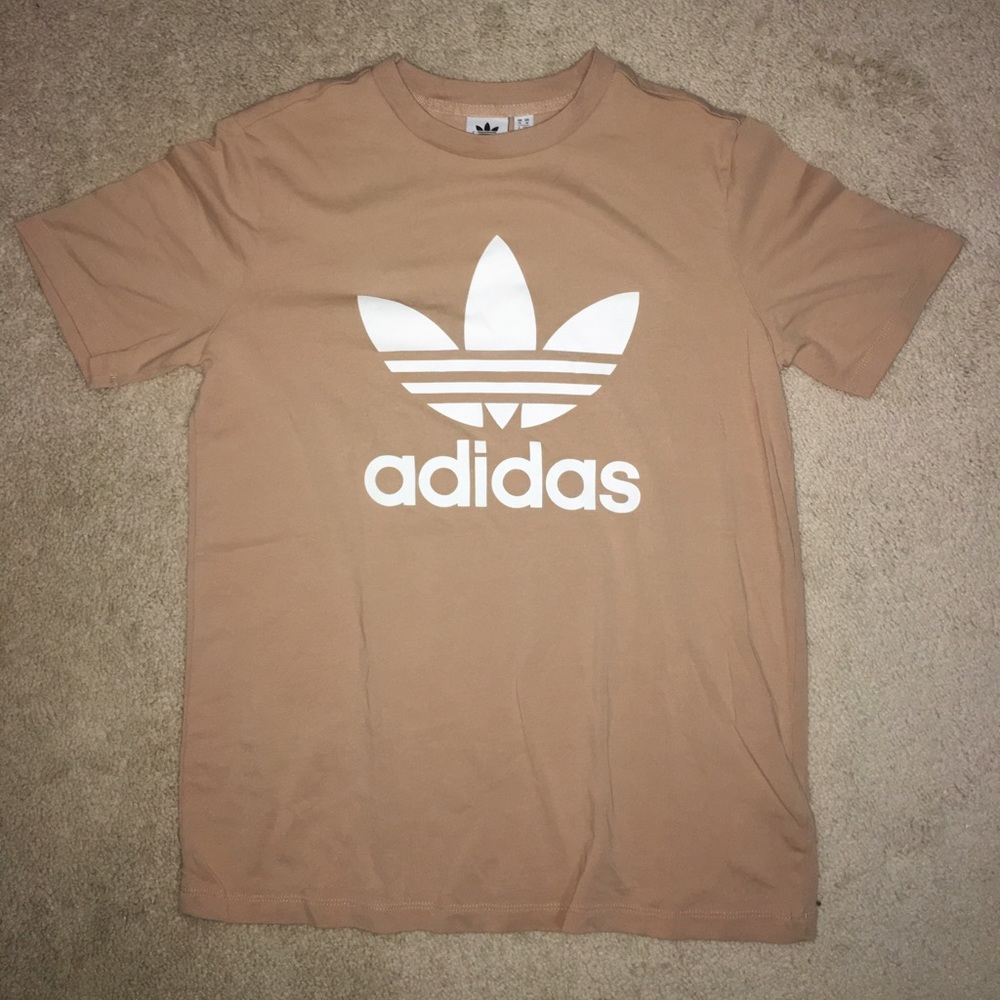 Tan Adidas Shirt Size M